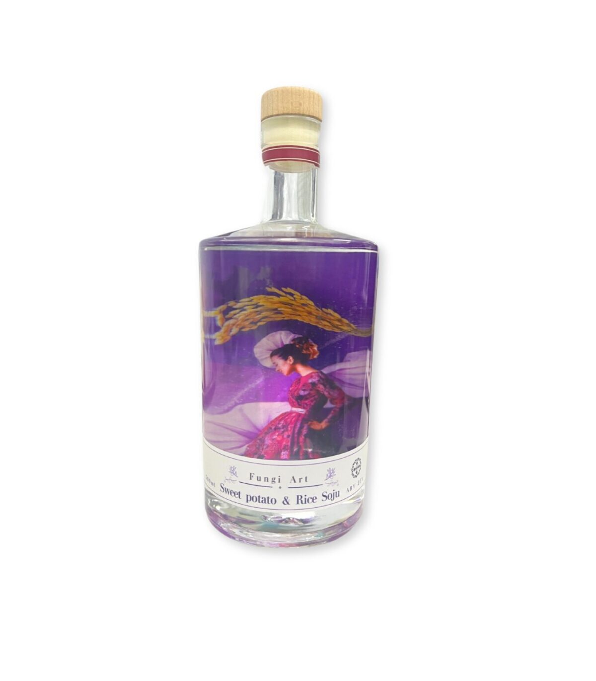 fungi-art-さつまいも-ジャスミン米焼酎-500ml-アルコール度数 Fungi Art さつまいも & ジャスミン米焼酎 500ml アルコール度数25% (プノンペン) - 画像 (1)